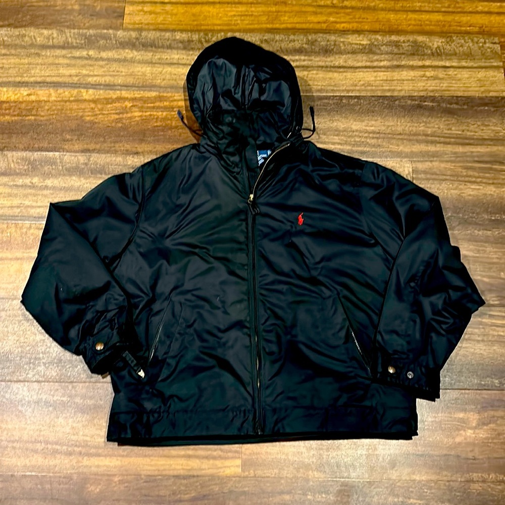 Polo Fleece Lined Hooded Jacket